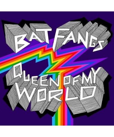 Bat Fangs Queen of My World Vinyl Record $7.60 Vinyl