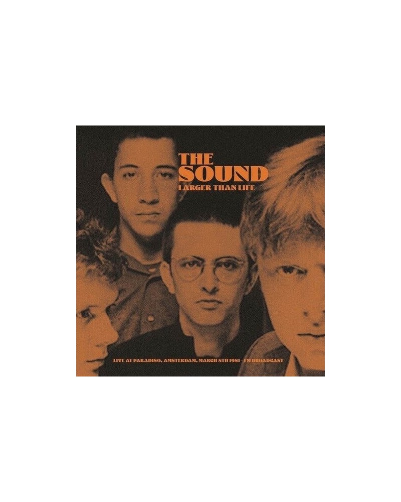 The Sound LARGER THAN LIFE: LIVE AT PARADISO AMSTERDAM MARCH Vinyl Record $9.87 Vinyl