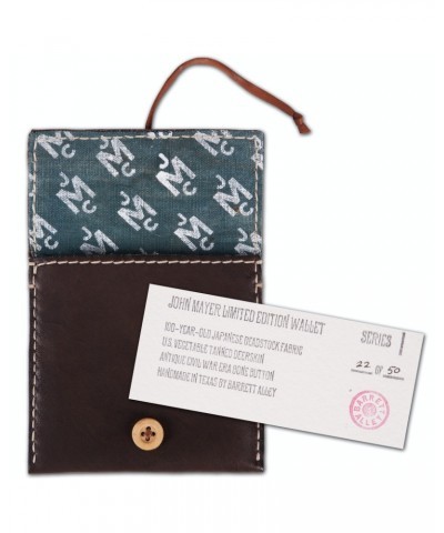 John Mayer Barrett Alley X John Mayer Wallet Brown/Blue $81.70 Accessories