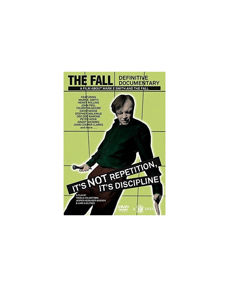 The Fall IT'S NOT REPETITION IT'S DISCIPLINE DVD $8.05 Videos