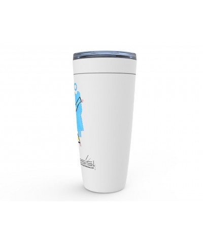 Genesis Viking Tumbler | Artistic Cartoon Illustration Pastels Tumbler $7.73 Drinkware