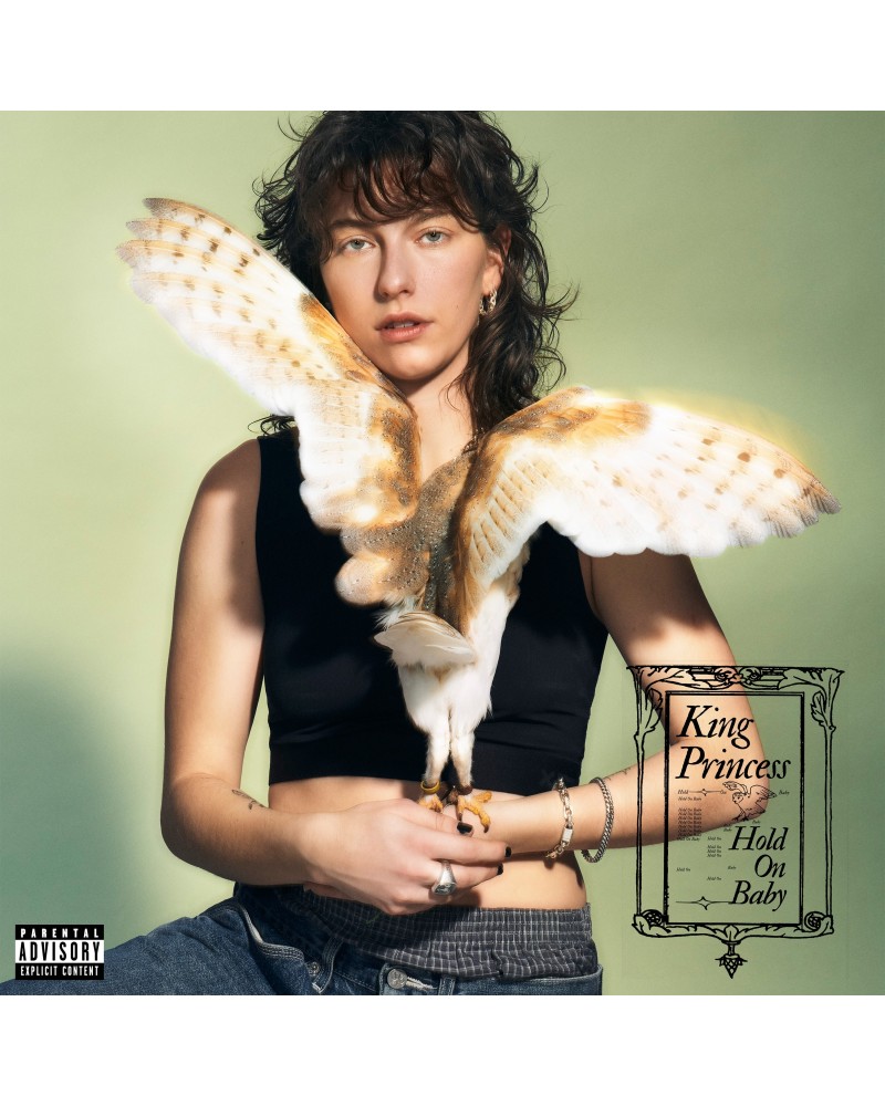 King Princess Hold On Baby on Opaque White Vinyl Record $11.84 Vinyl