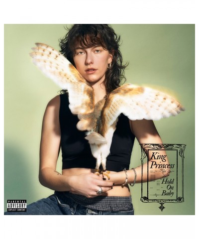 King Princess Hold On Baby on Opaque White Vinyl Record $11.84 Vinyl