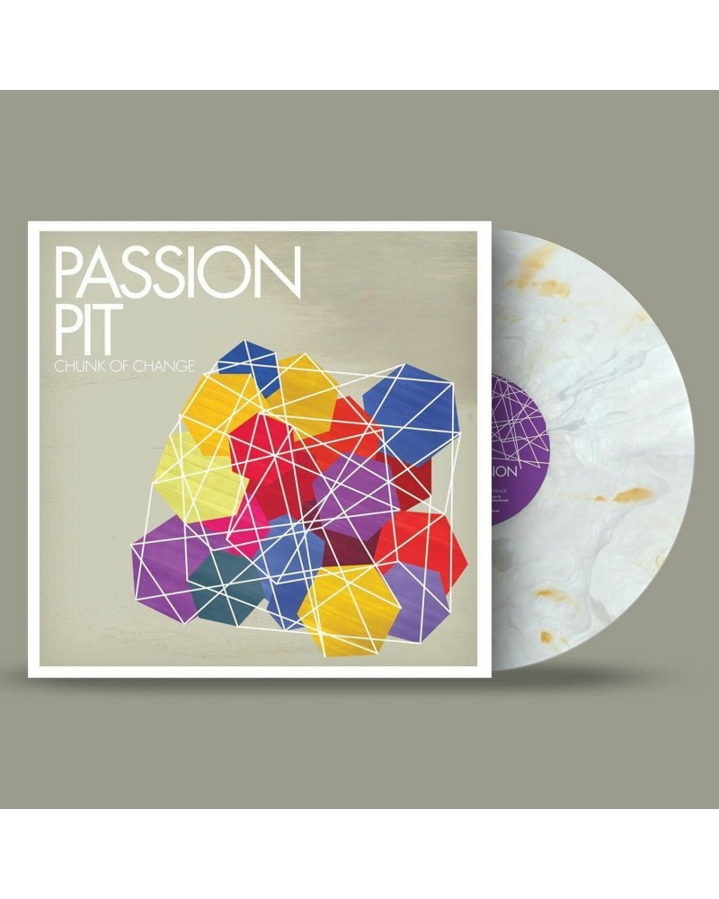 Passion Pit CHUNK OF CHANGE (15TH ANNIVERSARY) (YELLOW MARBLE VINYL) Vinyl Record $10.35 Vinyl