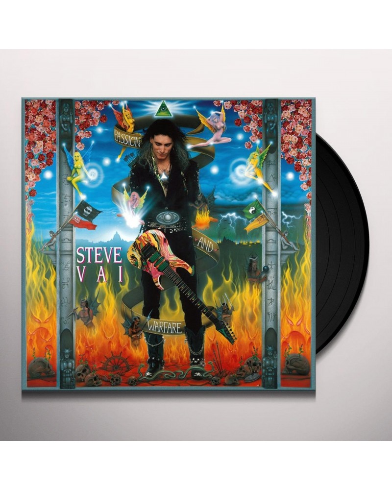 Steve Vai Passion And Warfare Vinyl Record $24.61 Vinyl