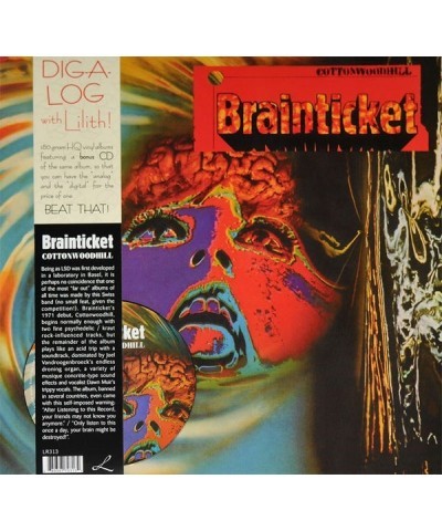 Brainticket Cottonwoodhill Vinyl Record $8.60 Vinyl