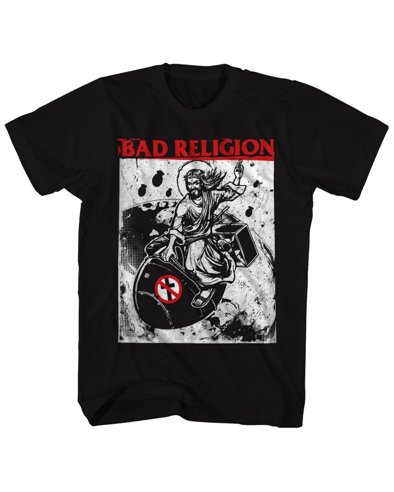 Bad Religion T-Shirt | Atomic Jesus Shirt $2.69 Shirts