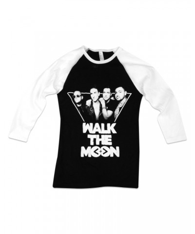 WALK THE MOON Band Photo Women's Raglan - Black $9.00 Shirts