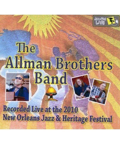 Allman Brothers Band JAZZ FEST 2010 CD $20.00 CD