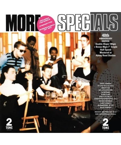 The Specials MORE SPECIALS (40TH ANNIVERSARY HALF-SPEED MASTER) Vinyl Record $12.67 Vinyl