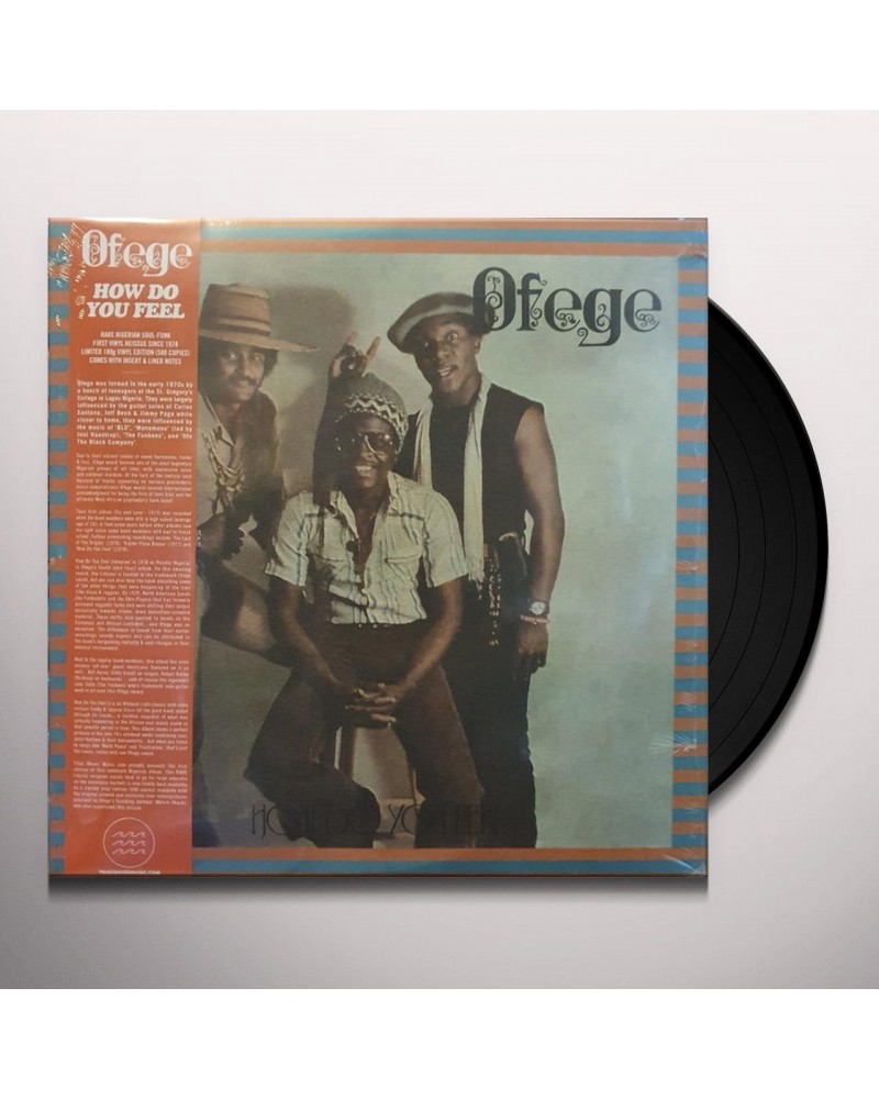 Ofege HOW DO YOU FEEL (OBI STRIP) Vinyl Record $12.76 Vinyl