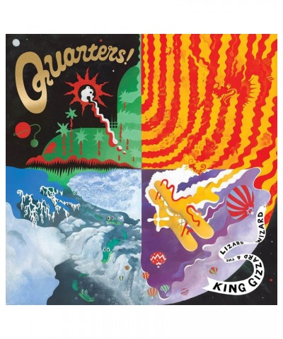 King Gizzard & The Lizard Wizard Quarters Vinyl Record $12.39 Vinyl