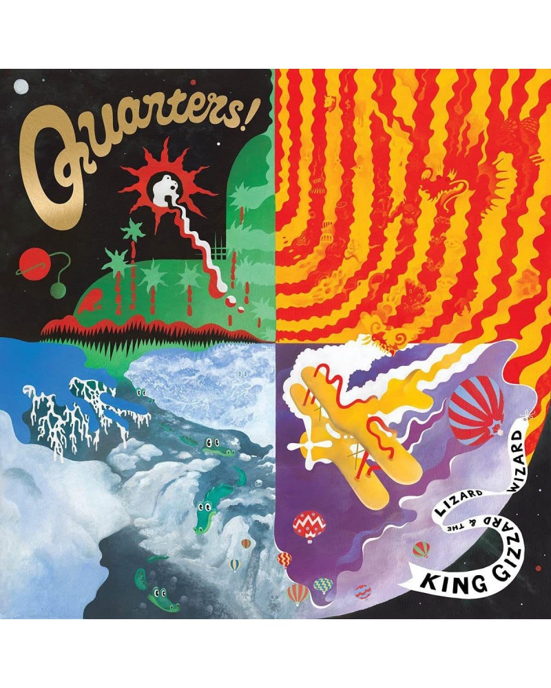 King Gizzard & The Lizard Wizard Quarters Vinyl Record $12.39 Vinyl