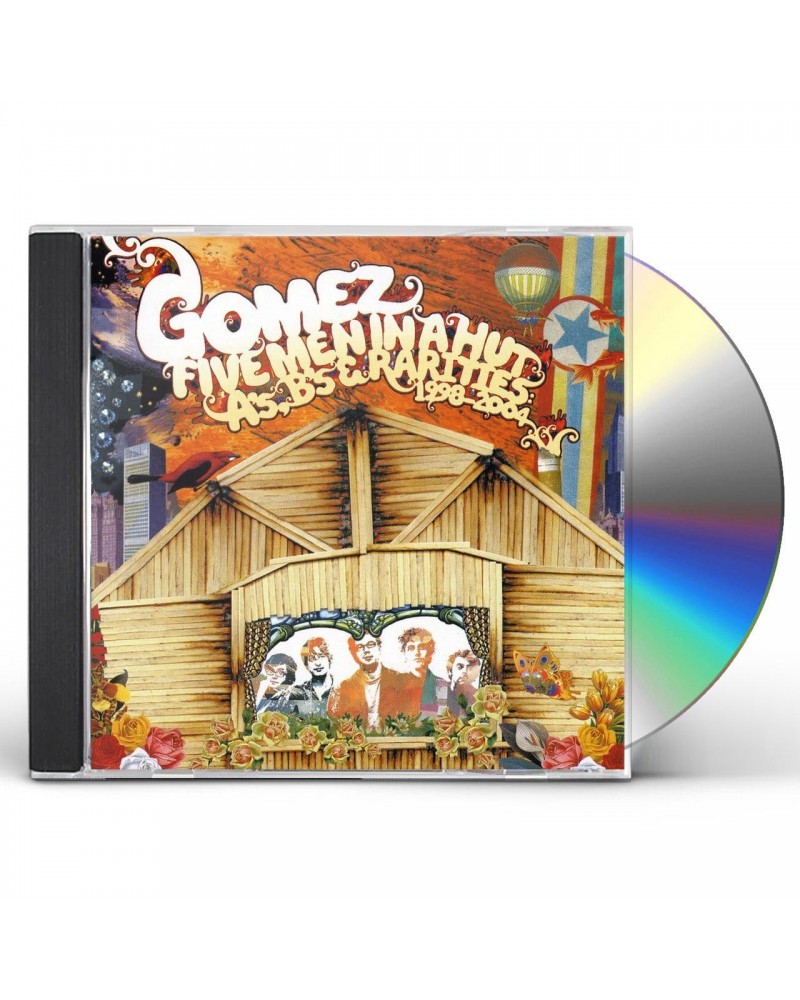 Gomez FIVE MEN IN A HUT (SINGLES 1998-2004) CD $9.48 CD