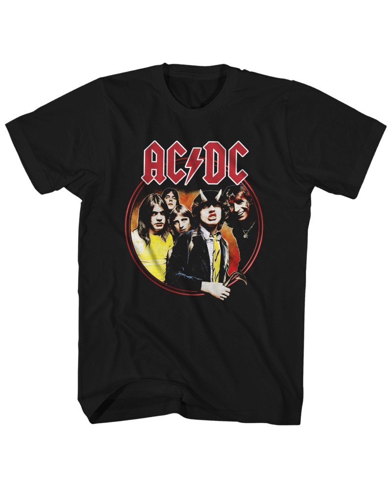 AC/DC T-Shirt | Highway To Hell Circle Logo Shirt $9.86 Shirts