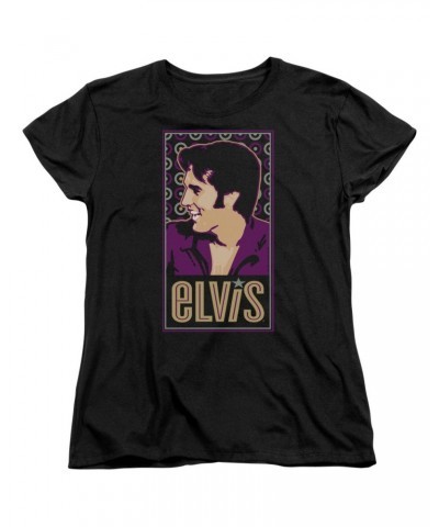 Elvis Presley Women's Shirt | ELVIS IS Ladies Tee $8.64 Shirts