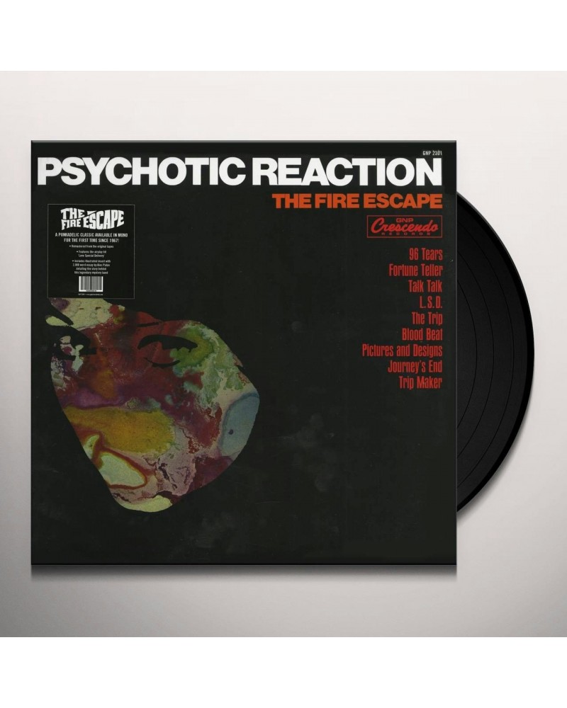 The Fire Escape Psychotic Reaction Vinyl Record $7.82 Vinyl