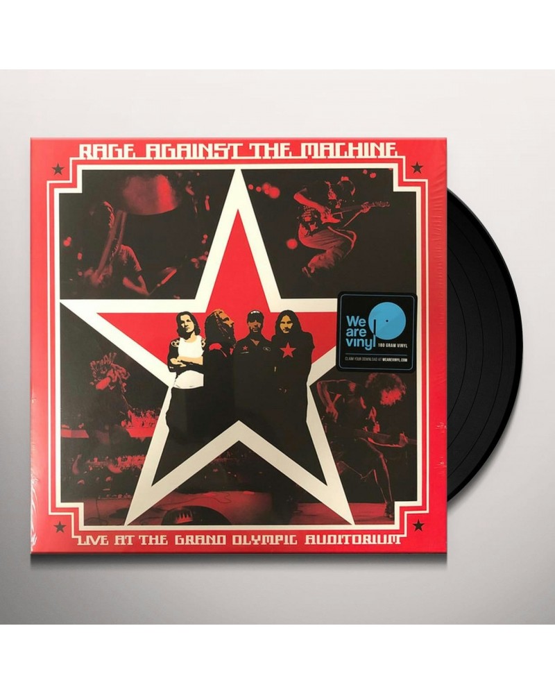 Rage Against The Machine LIVE AT THE GRAND OLYMPIC AUDITORIUM (2LP/180G VINYL) Vinyl Record $13.20 Vinyl