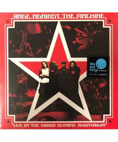 Rage Against The Machine LIVE AT THE GRAND OLYMPIC AUDITORIUM (2LP/180G VINYL) Vinyl Record $13.20 Vinyl