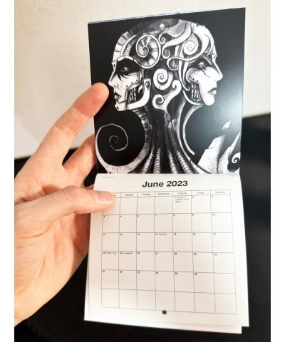 Steam Powered Giraffe 1896 Mini Calendar for 2023 $2.00 Calendars